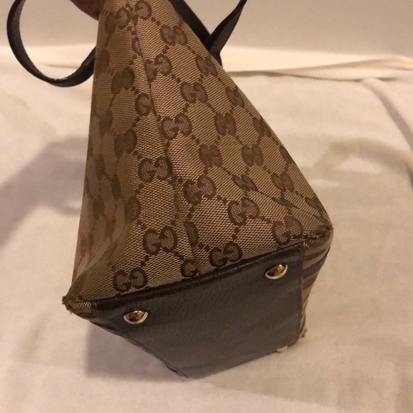 GUCCI Brown GG Canvas Bag - Picture 6 of 15
